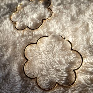 kate spade large scallop hoops